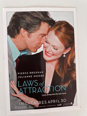 Cinema Filmplakatkarte | Laws of Attraction | 2004