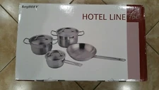BergHOFF Hotel Line Stainless Steel Cookware - 7 Piece Set, New in Box