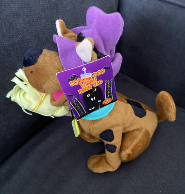 WARNER BROTHERS Halloween bean bag SCOOBY-DOO WITCH costume 1999 NEW with tags