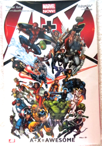 (NEUF) A+X=Awesome Vol. 1 Marvel Comics 2013 (LIVRE DE POCHE TPB) - Photo 1/5
