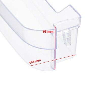 Balconcino Porta Bottiglie Per Frigorifero - Scaffale 440x105x85 Mm Compatibile Con Ignis E Whirlpool
