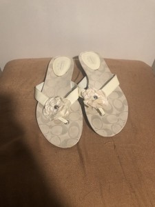 coach flower sandals