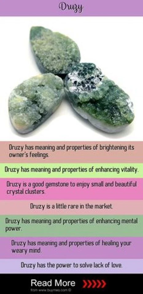 Blau Titan Druzy Edelstein Verstellbar Armreif Handarbeit Vintage Schmuck BGL 17 - Bild 3 von 4