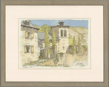 Michael Sole - Contemporary Watercolour, Piedrafita, Spain