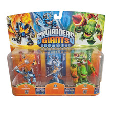 Skylanders Activision Giants Series 3 Pack Set Ignitor Chill Zook Toys To Life