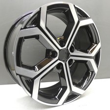 KIA NIRO MK2 BLACK DIAMOND CUT 18" ALLOY WHEEL RIM 52910AT100 GENUINE X1
