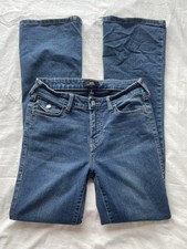 True Religion Jeans Womens 27 Blue Becca Mid Rise Boot Cut Medium Wash Stretch