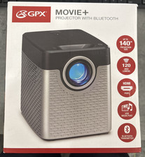 GPX Movie Plus Projector with Bluetooth