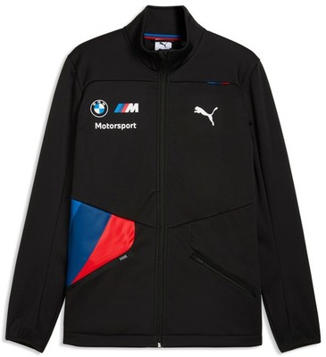 BMW Motorsport PUMATECH Men's 2026 Team Softshell Jacket - Black