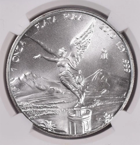 2010 Mexican Silver Libertad 1 oz — photo from the most recent tracked eBay sale