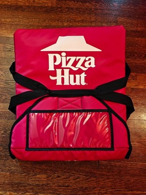 Authentic Pizza Hut Insulated Delivery Bag Rare, Gig-Use, Barely Used