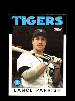 Detroit Tigers Lance Parrish #740 Topps Baseball Near Mint or Better top