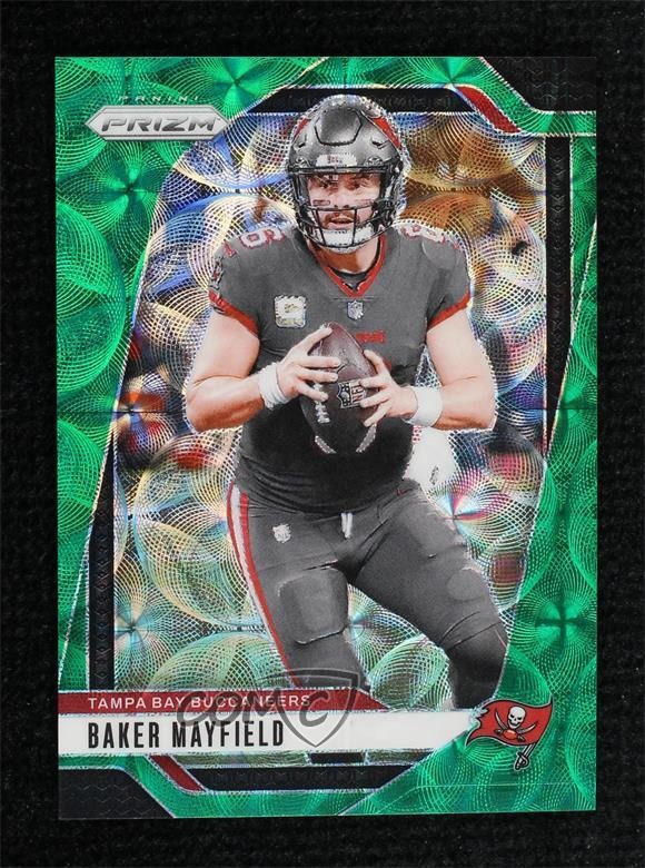 2024 Panini Prizm Green Scope Prizm 74/75 Baker Mayfield #268