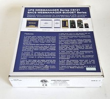 Generex SNMP/WEP Adapter CS-121BSC Web Manager