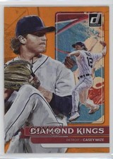 2022 Panini Donruss Diamond Kings Holo Orange Casey Mize #8 y0i