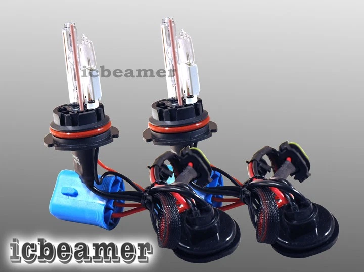 9007 HB5 Xenon HID Conversion 8000K Light Blue light Replacement Bulb Lamps A205 - Image 2 of 4