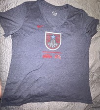 Nike Atlanta Dream ATL WNBA Basketball Tee XL Gray Made in Mexico 