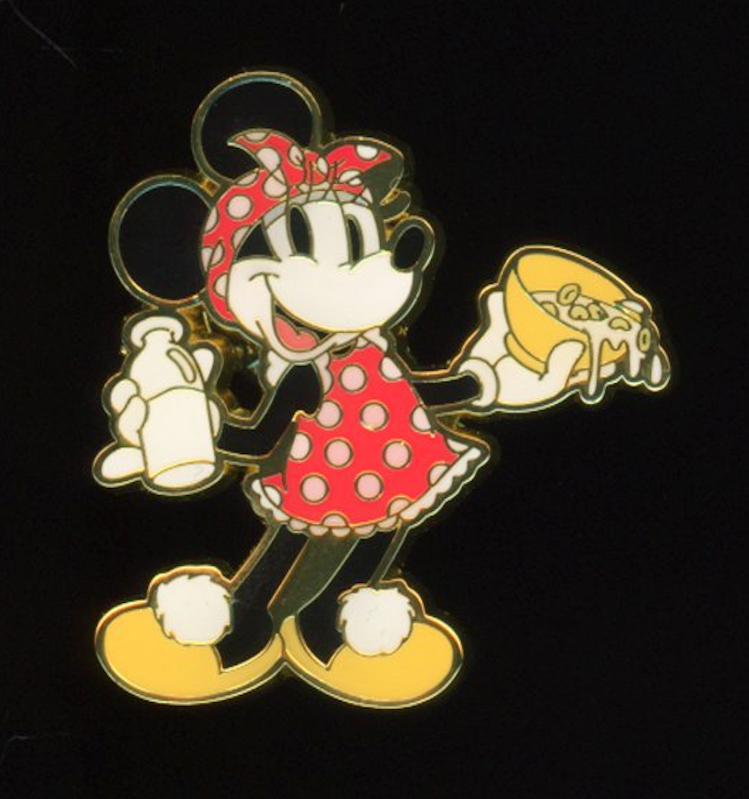 Loungefly Breakfast Time Mystery Cereal Milk Minnie Disney Pin