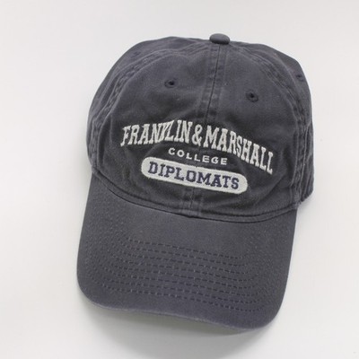 Franklin and Marshall College diplomats blue cotton legacy quality dad cap
