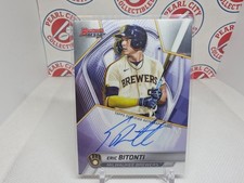 2025 Bowman's Best Autograph #B25-EBI Eric Bitonti Milwaukee Brewers