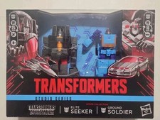 Transformers Devastation Studio Series MTMTE Elite Seeker Ground Soldier 2-Pack