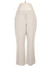 Investments Women Gray Dress Pants 12 Petites