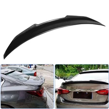 For Infiniti Q50 Q50s 2014-22 Highkick Duckbill PSM Style Trunk Spoiler Wing Lip