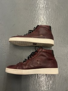 Rare Converse Pro Leather Dr J Mid brown  Made size 10.5 Converse NEW Pro Leather Dr J Mid White/Navy 2011 - Only 168  main image 4
