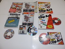 Vintage Software - Presentation Task Force Clip Art Collections Four CD-ROMs