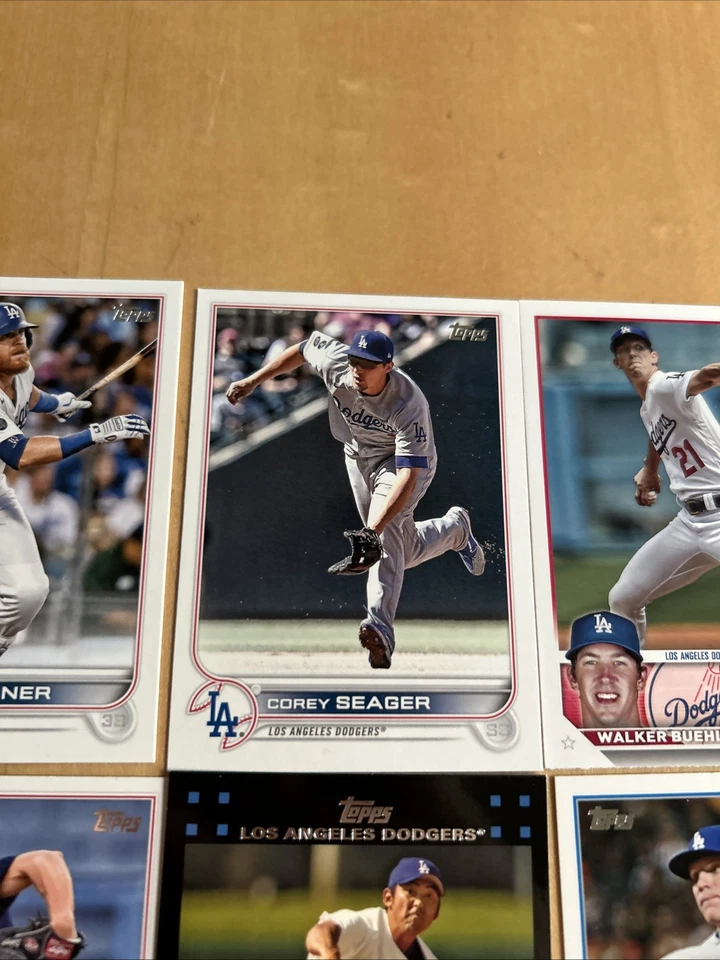Los Angeles Dodgers Baseball Card Collection (10 Cards) - Image 3 of 4