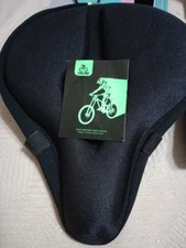 Cushion Bike Seat Cover Saddle  Zacro Sponge  Comfort Black Sporty Soft Pad