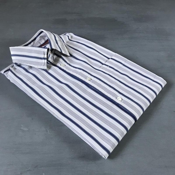 Men Faconnable Shirt White Cotton 44 / XXL / 52