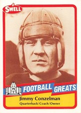 JIMMY CONZELMAN 1989 SWELL FOOTBALL #34