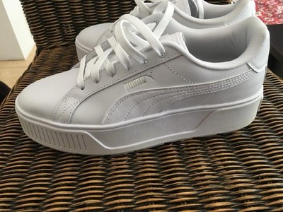 Sportschuhe Puma  Rindsleder/+ synthetisches Material weiß Größe 41 neu