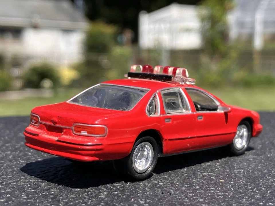Chevrolet Caprice 1995 Johnny Lightning Jefe de Bomberos Excelente L👀K! Diecast 1/64 Foto 3 de 4