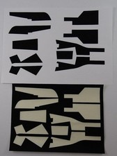 Pocher 1:8 Porsche K31 Velour Set schwarz neu original Baugruppe A A7