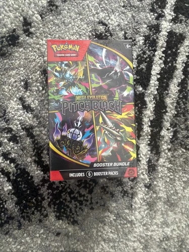 Pokemon Mega Evolution Pitch Black Booster Bundle Sealed NEW