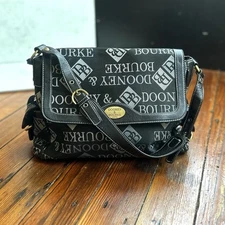 Dooney & Bourke satchel w charm zipper pull