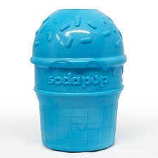 Ice Cream Cone Durable Dog Treat Dispenser Chew Toy Made in USA from Non-...