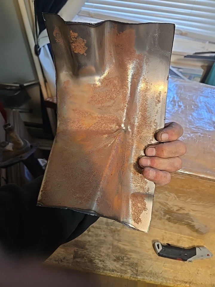 Panel de soporte de guardabarros trasero inferior Mustang 1965-66 - Lh Mustangs Unlimited Oer Foto 4 de 4