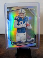 2025 Panini Prizm - Rookies Tyler Warren #339 Silver Prizm (RC)