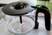 Philips Glaskaraffe Kaffeekanne mit Deckel für Filter-Kaffeemaschine