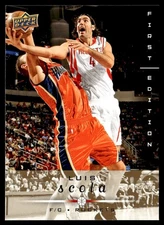 2008-09 Upper Deck Gold Luis Scola Houston Rockets #60