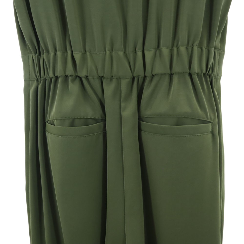 AMERI UNDRESSED Short sleeve All in one M khaki F… - image 3