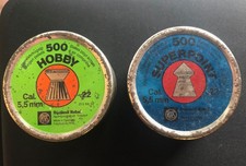 Alte Blechdosen Luftgewehrkugeln 5,5mm Sammler