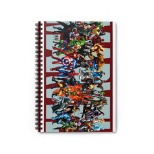 Superhero Spiral Notebook, Journaling, Notes, and School Supplies