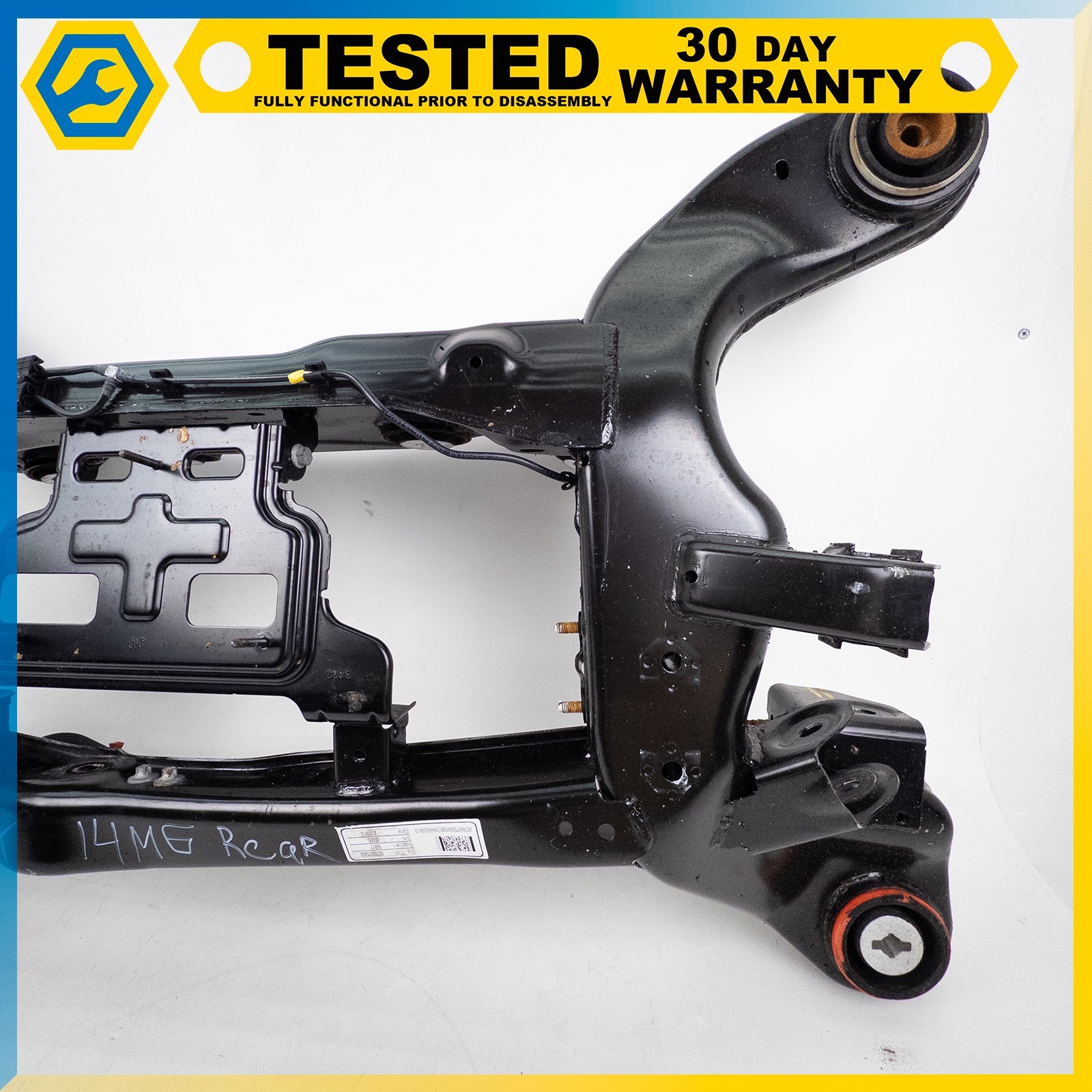 14-24 MASERATI GHIBLI QUATTROPORTE REAR SUBFRAME CROSSMEMBER ASSEMBLY OEM