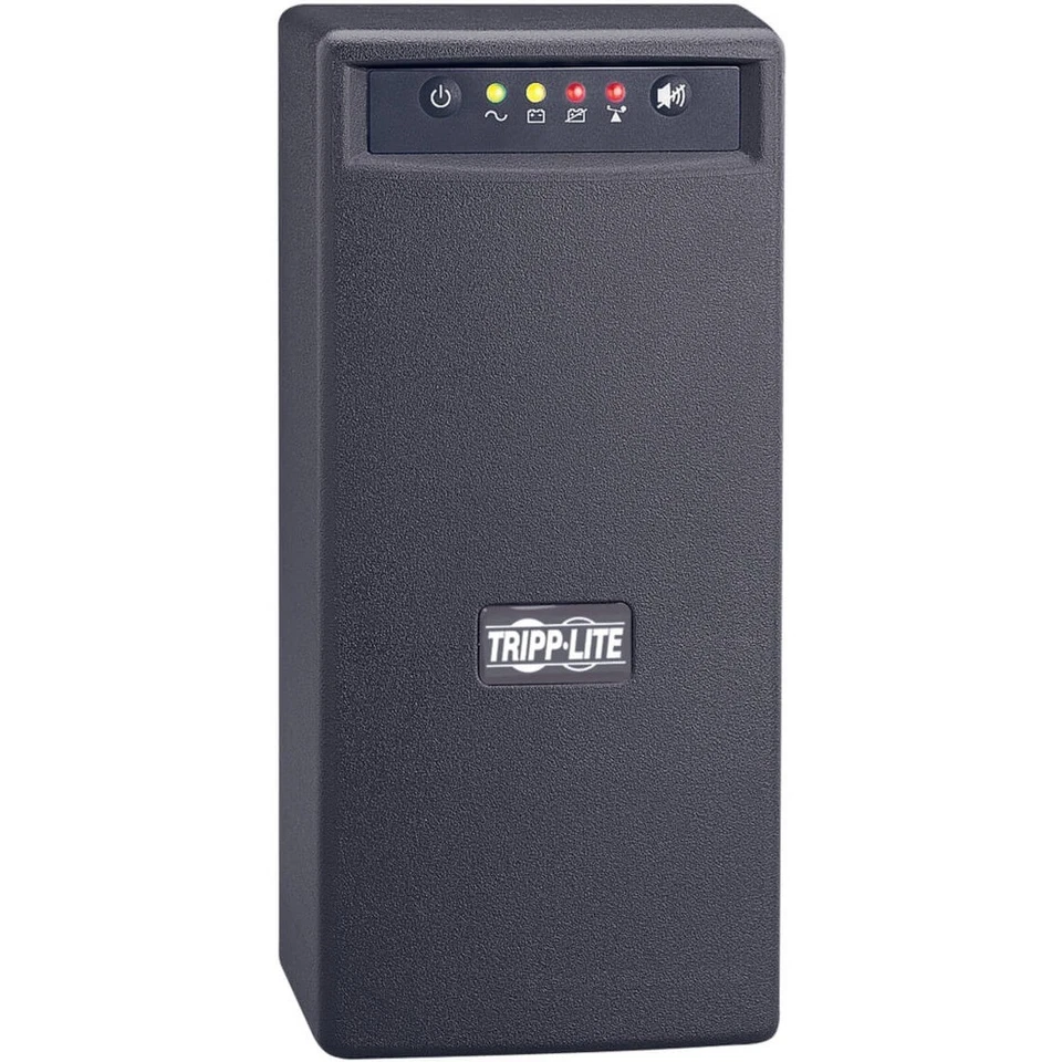 Tripp Lite UPS 800VA 475W Battery Back Up Tower AVR 120V USB RJ11 RJ45 - Image 2 of 4