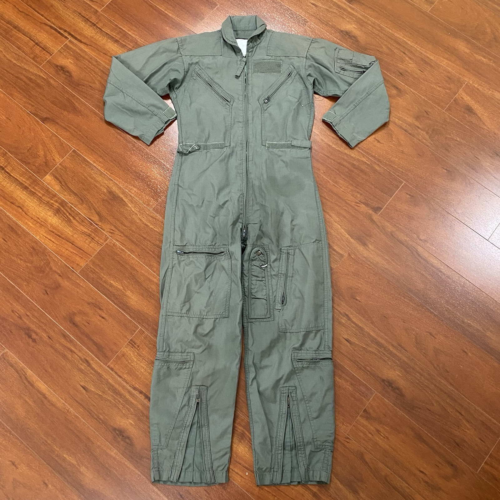 Vintage Jumpsuit Coveralls Flyers CWU-27/P Type 1 Military Utility Size 38R-image
