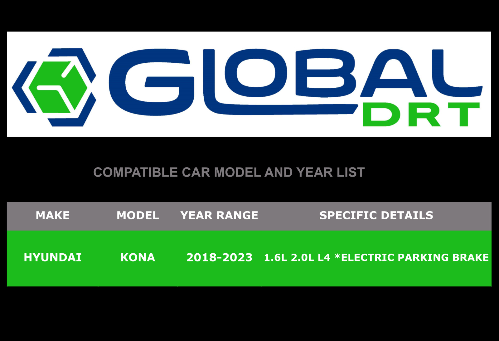 4x Rear CERAMIC Brake Pads D1813 Fit HYUNDAI KONA 2018-2023 1.6L 2.0L L4 *EPB thumbnail 5